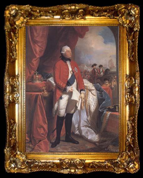 framed  Benjamin West George III (mk25), ta009-2